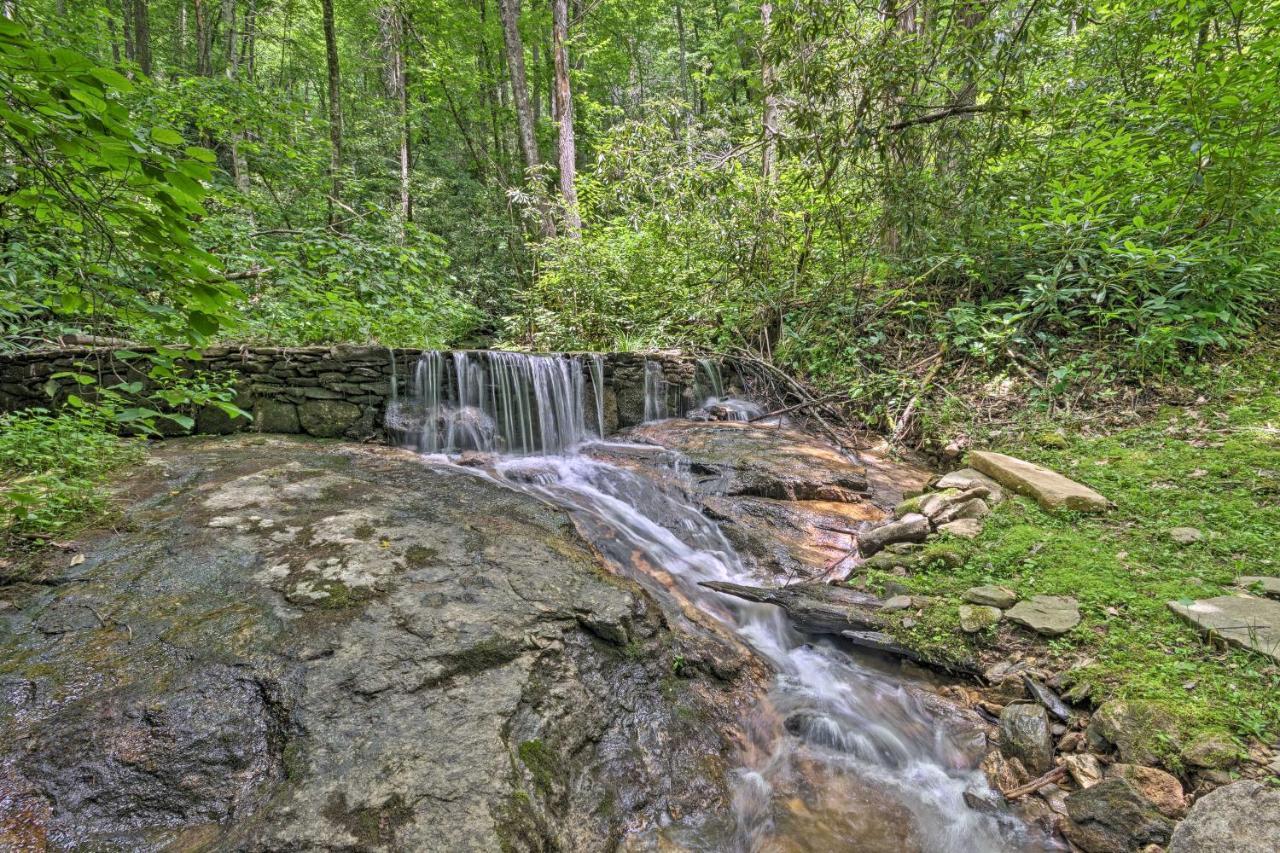 Creekside Cabin With Deck In Pisgah Forest! Barnardsville ภายนอก รูปภาพ